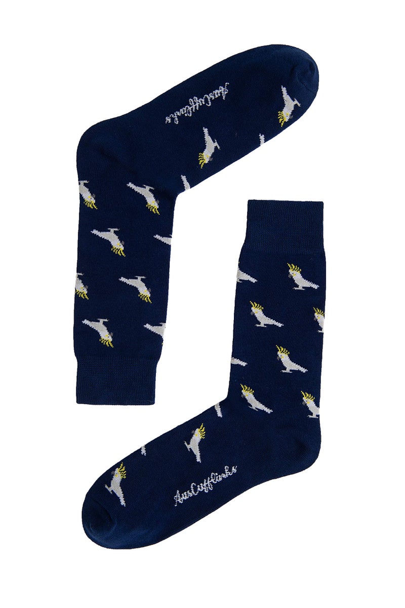 AUSCUFFLINKS Cockatoo Socks For Him & Her | Fun Bird Lover Gift Socks - Quirky Novelty Present for Dad & Mum - One Size - Image 5